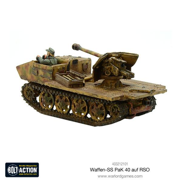 Bolt Action: German - Waffen-SS Pak 40 auf RSO