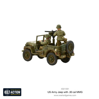Bolt Action: USA - US Army Jeep with 30 Cal MMG