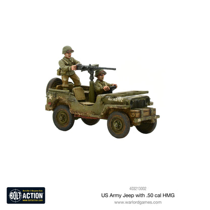 Bolt Action: USA - US Army Jeep with 50 Cal HMG