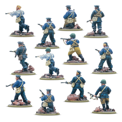 Bolt Action: Soviet - Soviet Naval Brigade veteran squad