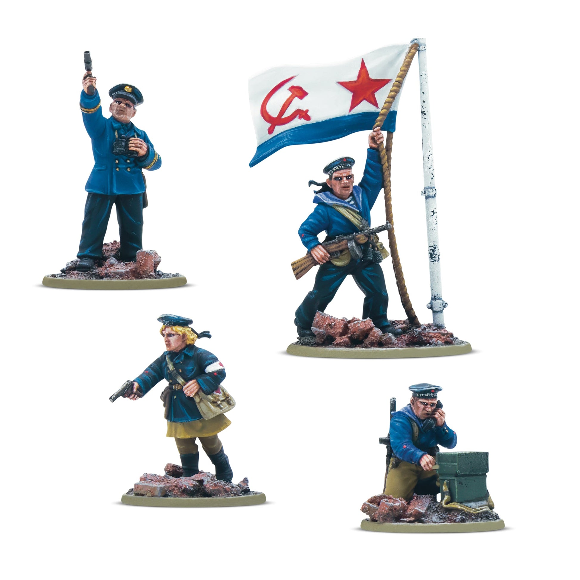 Bolt Action: Soviet - Soviet Naval Brigade HQ