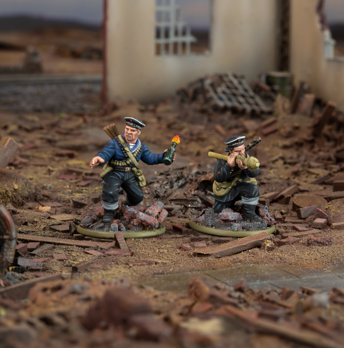 Bolt Action: Soviet - Soviet Naval Brigade ‘Tank Hunters’ Anti-Tank Team