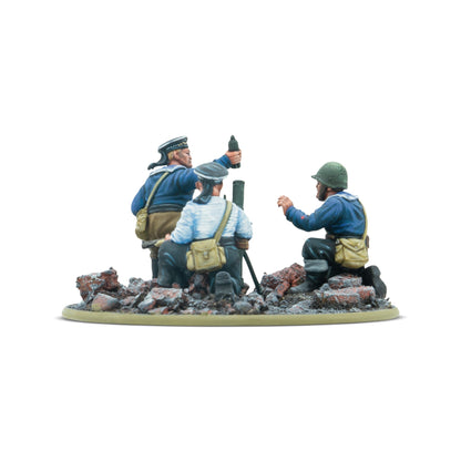 Bolt Action: Soviet - Soviet Naval Brigade Medium Mortar Team