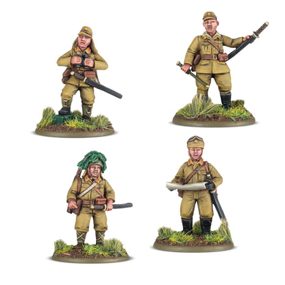 Bolt Action: Japan - Imperial Japanese Platoon Commanders
