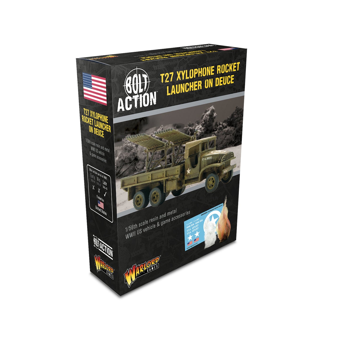 Bolt Action: USA - T27 Xylophone rocket launcher on Deuce