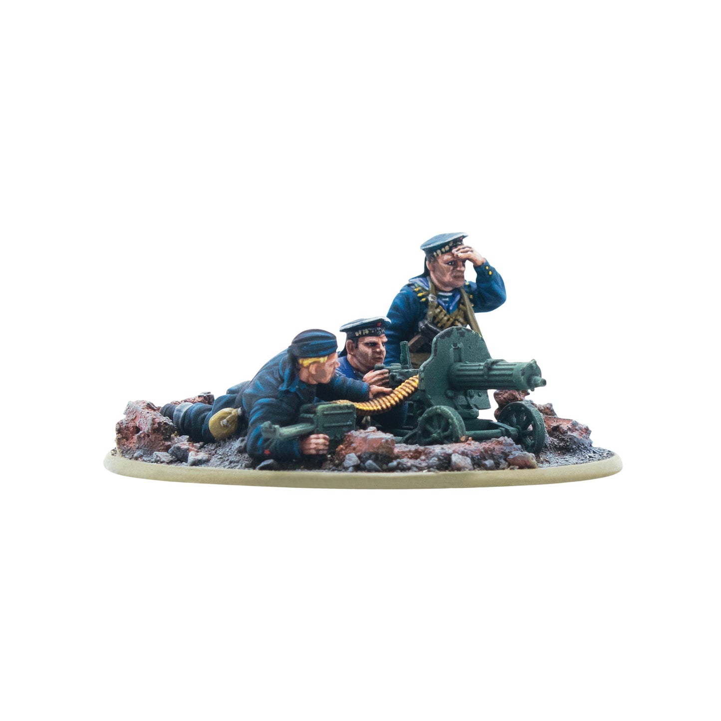 Bolt Action: Soviet - Soviet Naval Brigade medium machine gun team