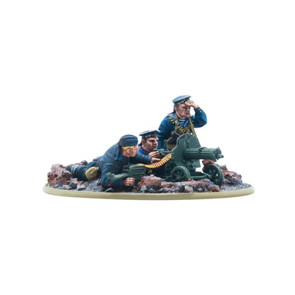 Bolt Action: Soviet - Soviet Naval Brigade medium machine gun team