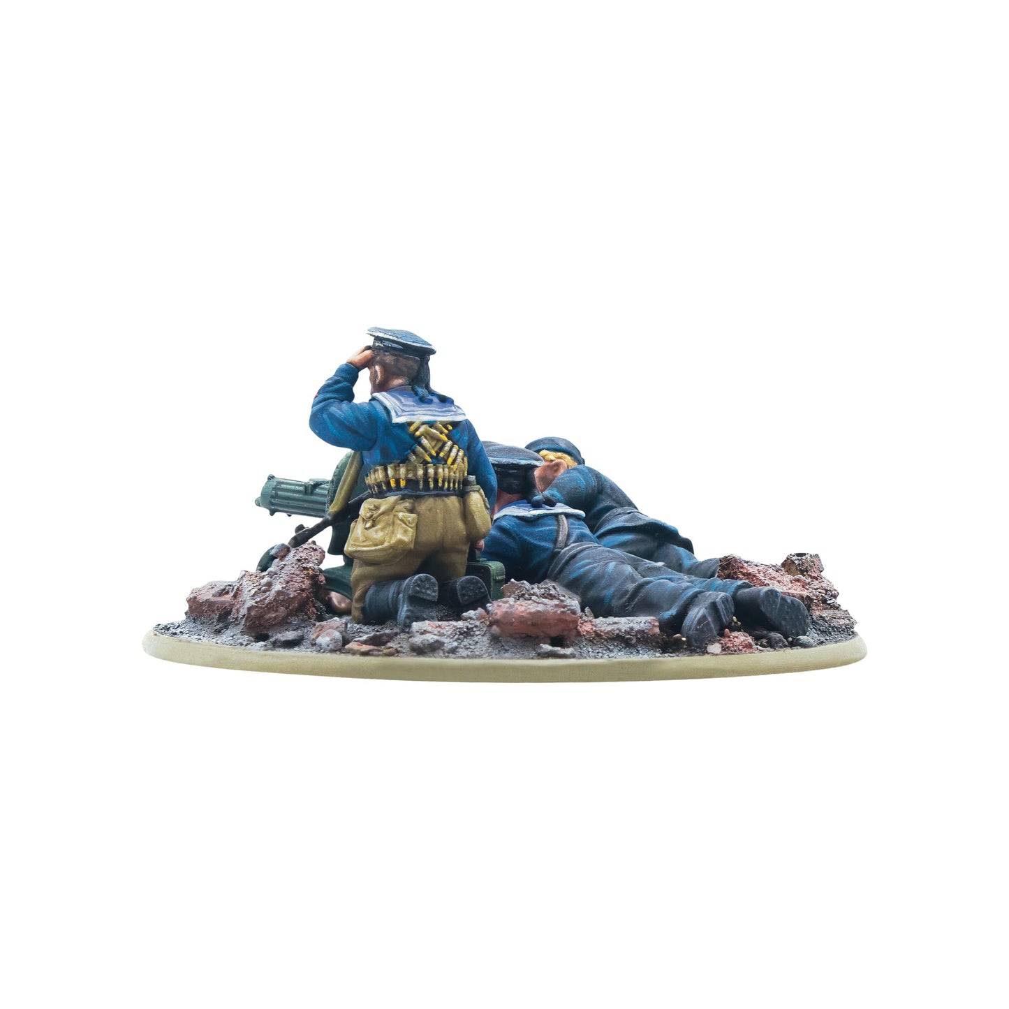 Bolt Action: Soviet - Soviet Naval Brigade medium machine gun team