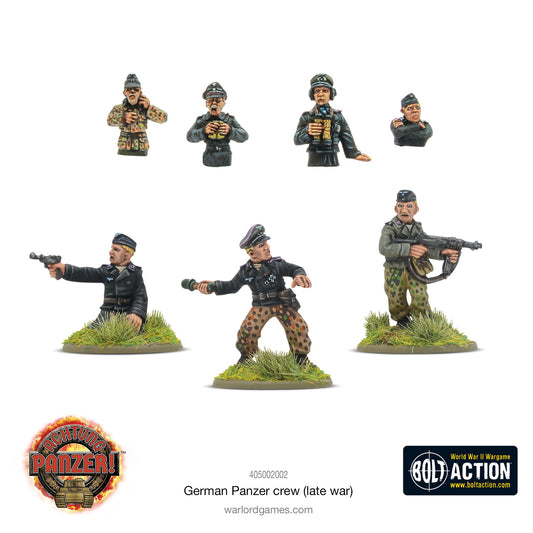 Achtung Panzer!: German Tanks - German Panzer Crew (Late War)