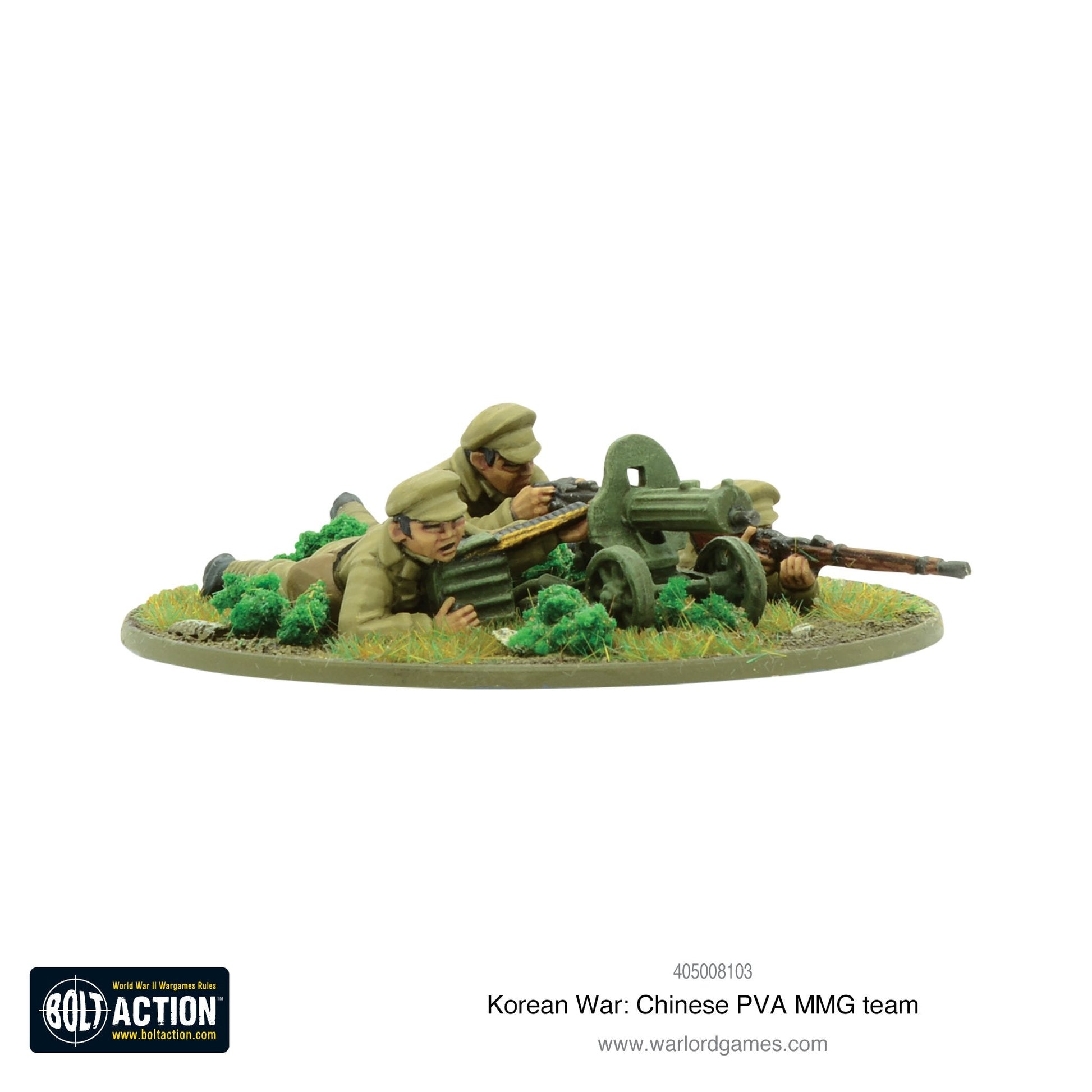 Bolt Action: Korean War: Chinese PVA MMG team