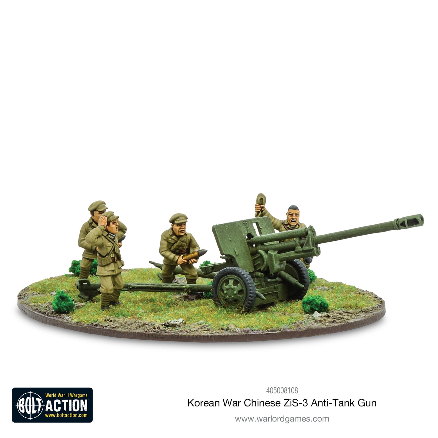 Bolt Action: Korean War: Chinese PVA ZIS-3 Anti-tank gun
