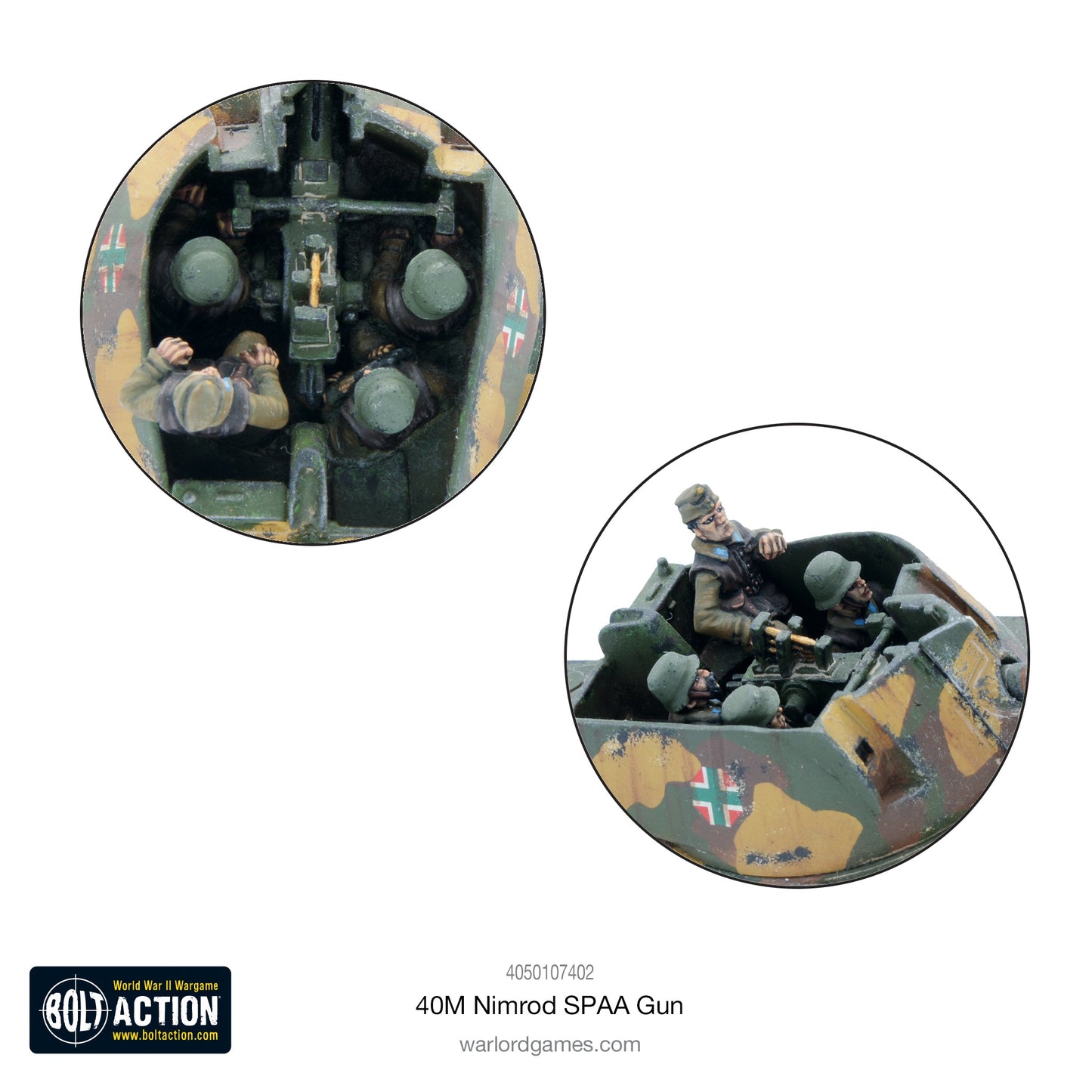Bolt Action: 40M Nimrod SPAA Gun