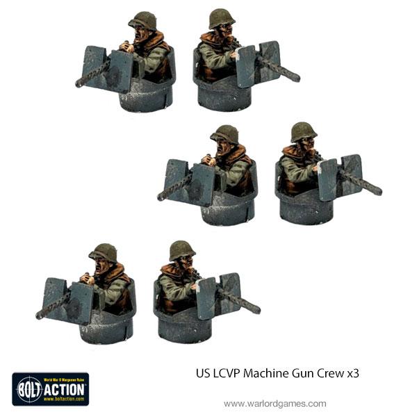Bolt Action: USA - US LCVP Machine Gun Crew