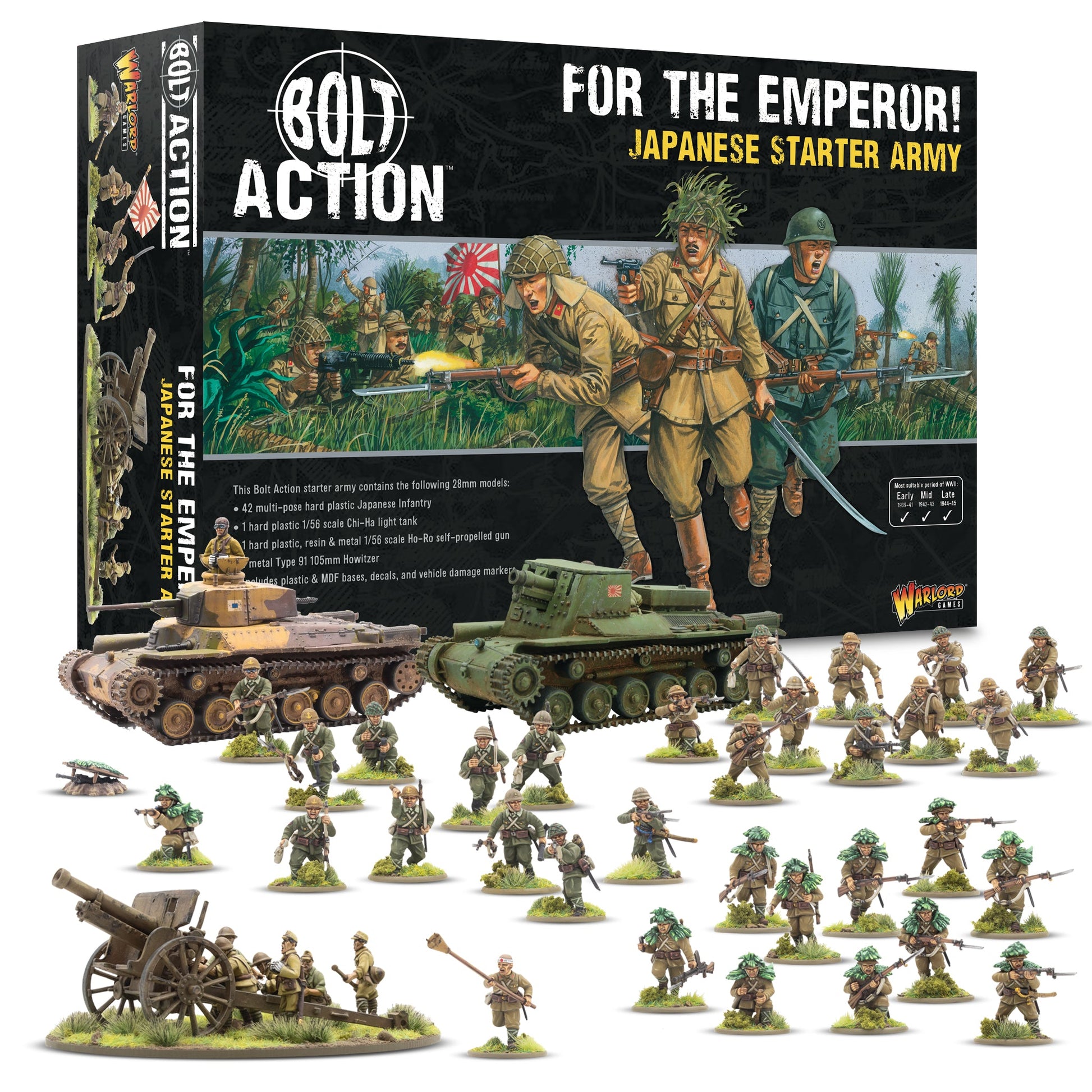 Bolt Action: Japan - For the Emperor! Japanese starter army