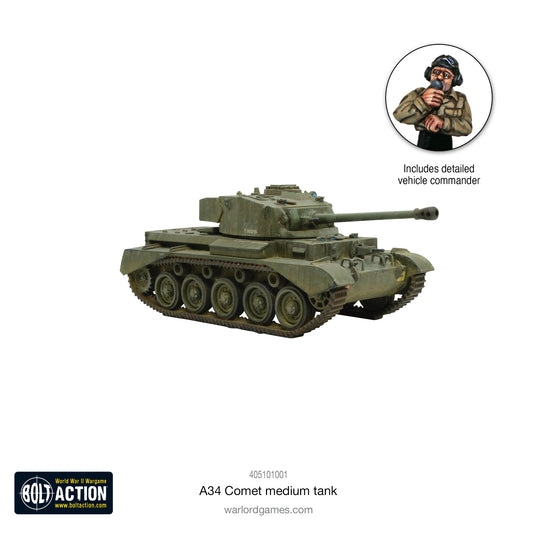 Achtung Panzer!: British Tanks - A34 Comet cruiser tank