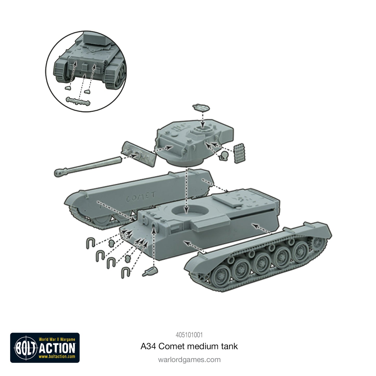 Achtung Panzer!: British Tanks - A34 Comet cruiser tank