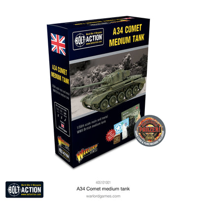 Achtung Panzer!: British Tanks - A34 Comet cruiser tank