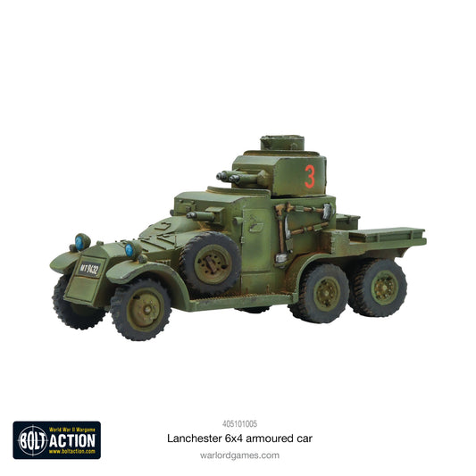 Bolt Action: Lanchester 6x4 armoured car