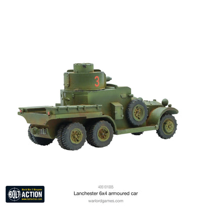 Bolt Action: Lanchester 6x4 armoured car