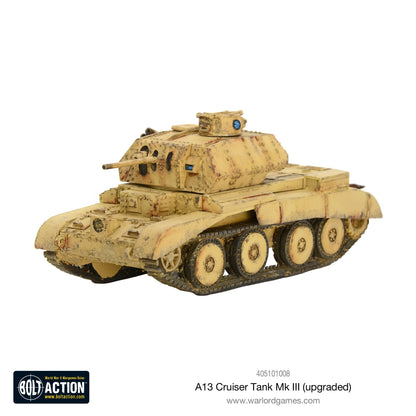 Bolt Action: A13 cruiser tank Mk III (upgraded)