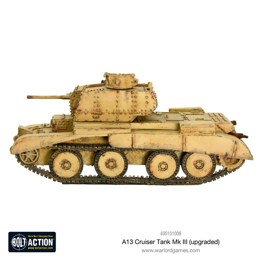 Bolt Action: A13 cruiser tank Mk III (upgraded)
