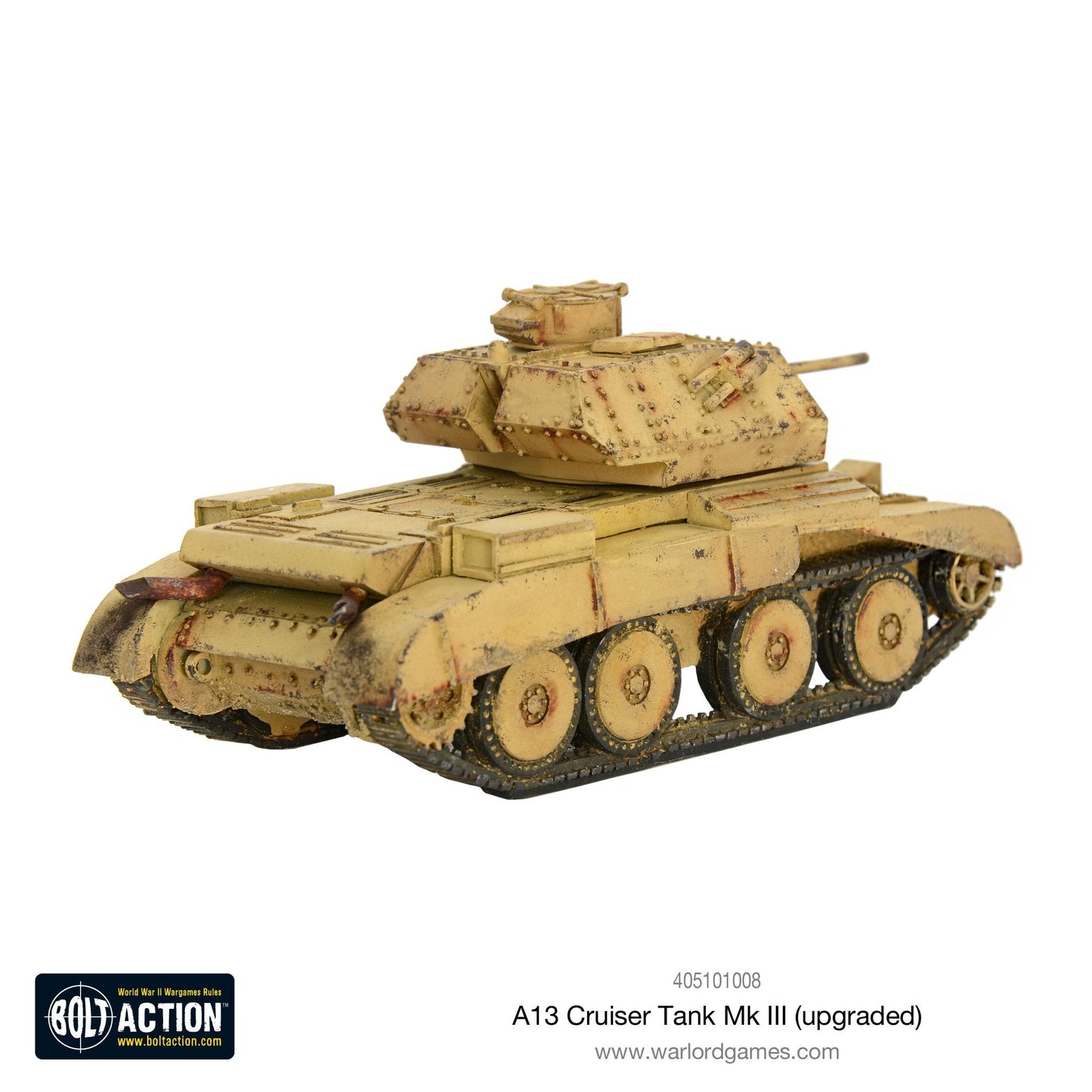 Bolt Action: A13 cruiser tank Mk III (upgraded)
