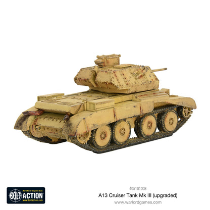 Bolt Action: A13 cruiser tank Mk III (upgraded)