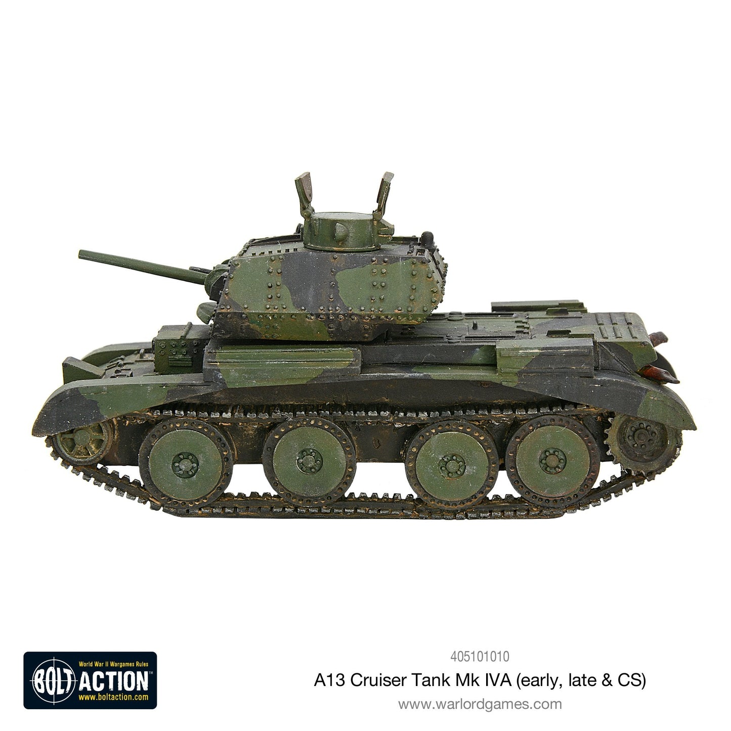 Bolt Action: A13 cruiser tank Mk IVA (early, late & CS)
