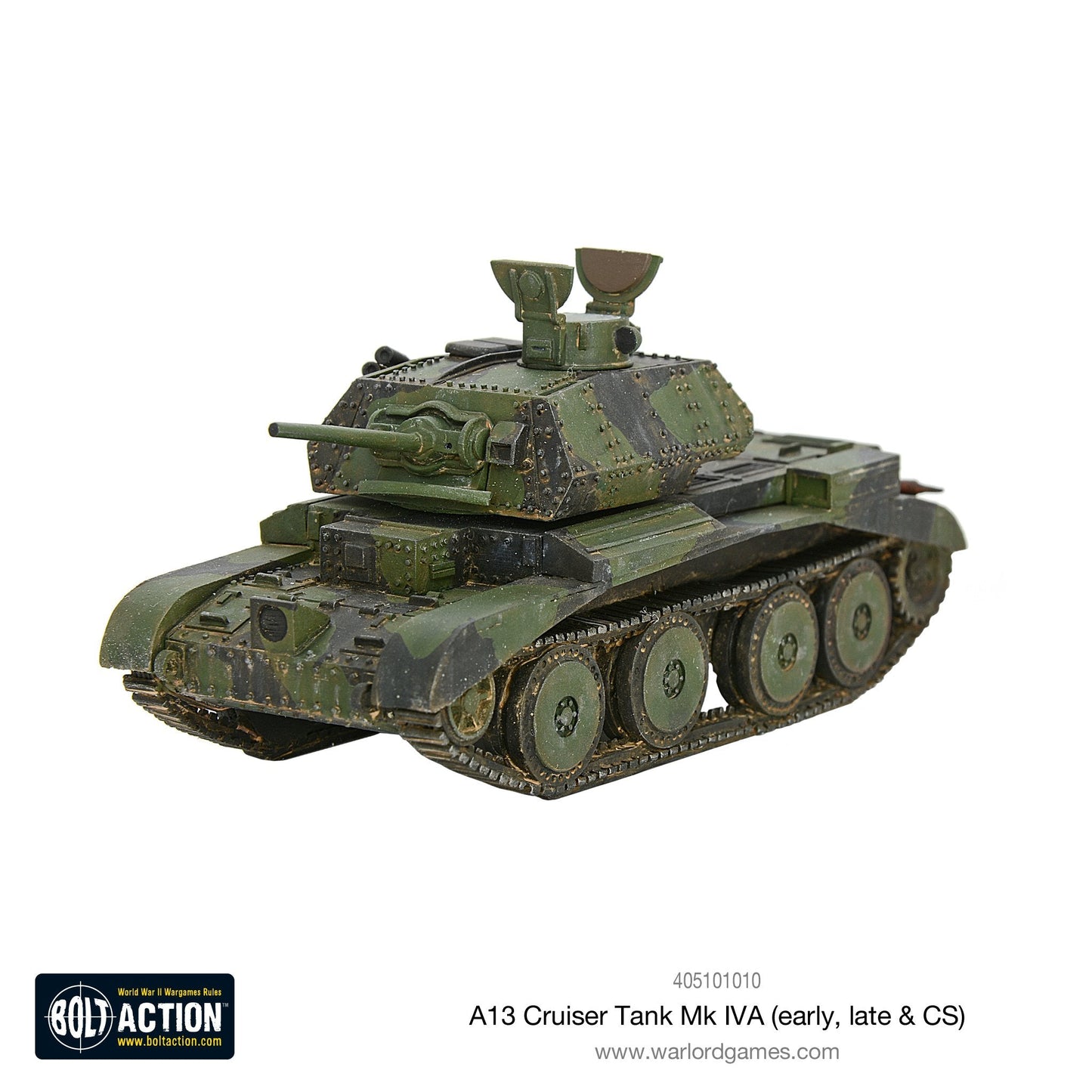 Bolt Action: A13 cruiser tank Mk IVA (early, late & CS)