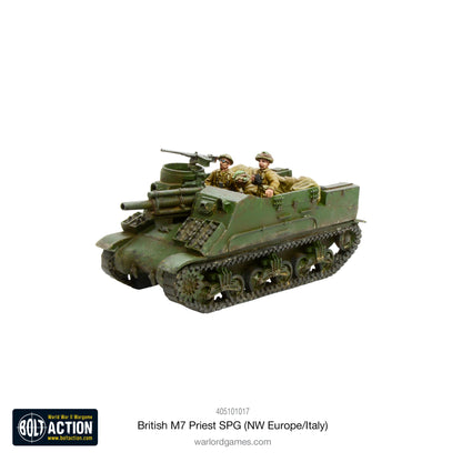 Achtung Panzer!: British Tanks - British M7 Priest SPG (NW Europe/Italy)