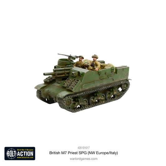 Achtung Panzer!: British Tanks - British M7 Priest SPG (NW Europe/Italy)