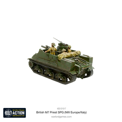 Achtung Panzer!: British Tanks - British M7 Priest SPG (NW Europe/Italy)