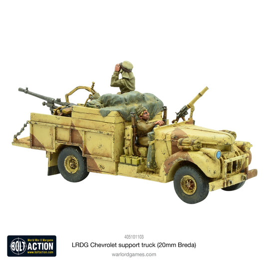 Bolt Action: LRDG Chevrolet support truck (20mm Breda)