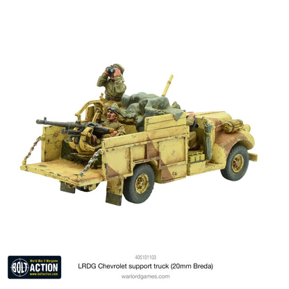 Bolt Action: LRDG Chevrolet support truck (20mm Breda)