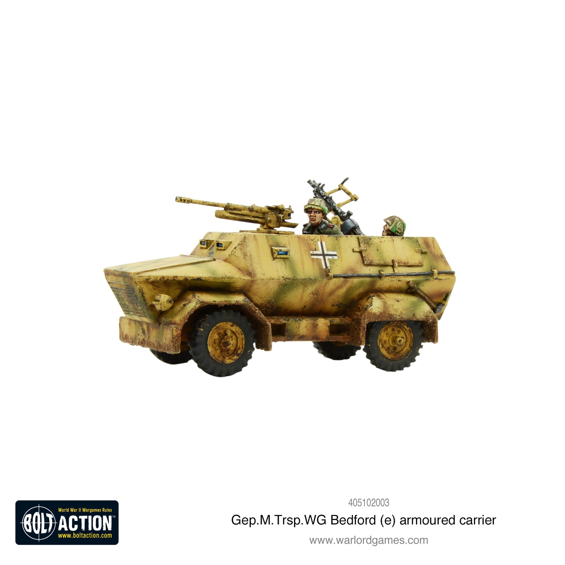 Bolt Action: German - Gep.M.Trsp.WG.Bedford (e) armoured-carrier
