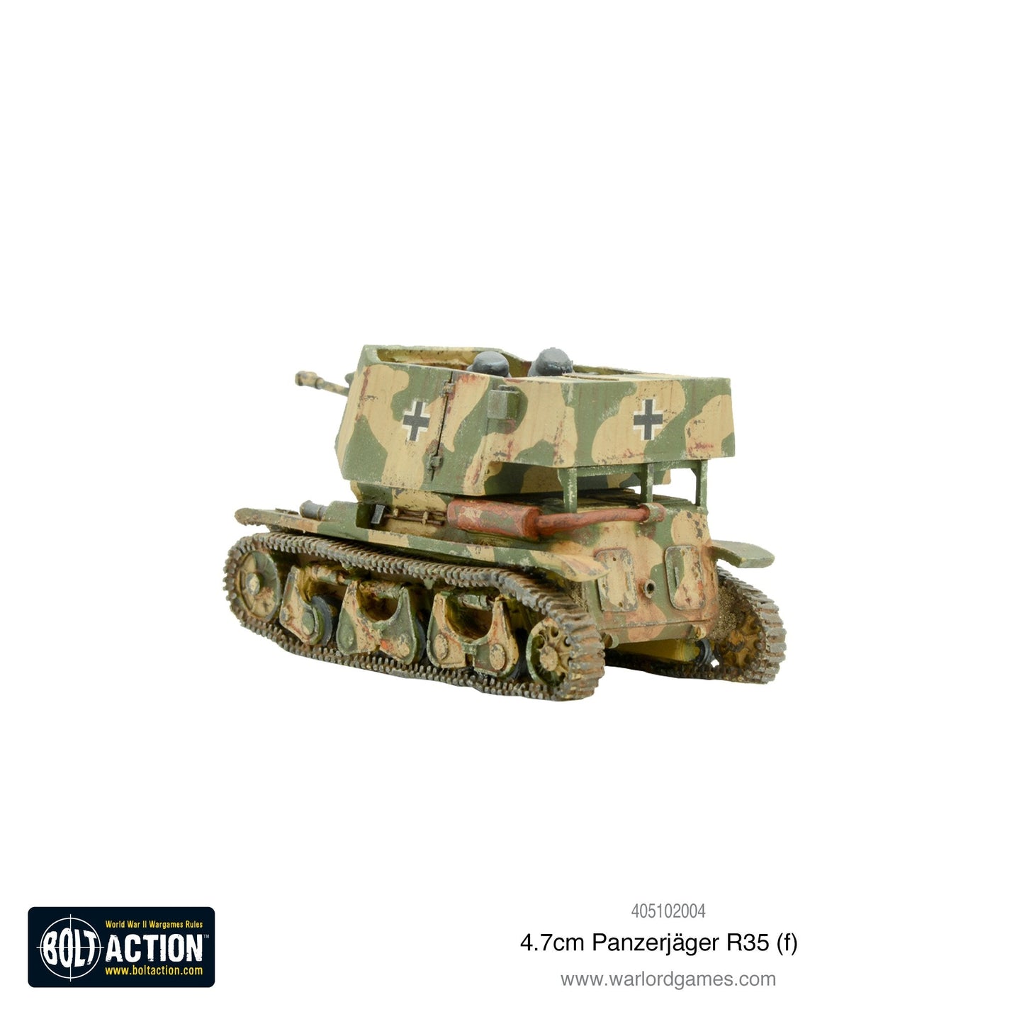 Bolt Action: German - 4.7cm Panzerjager R35 (f) BA