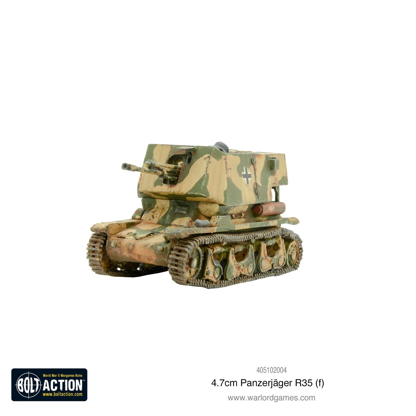 Bolt Action: German - 4.7cm Panzerjager R35 (f) BA