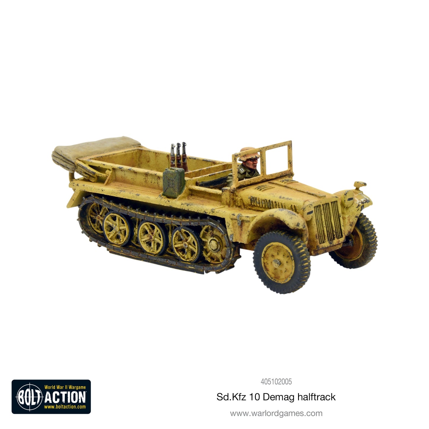 Bolt Action: German - Sd.KFZ 10 Demag Halftrack
