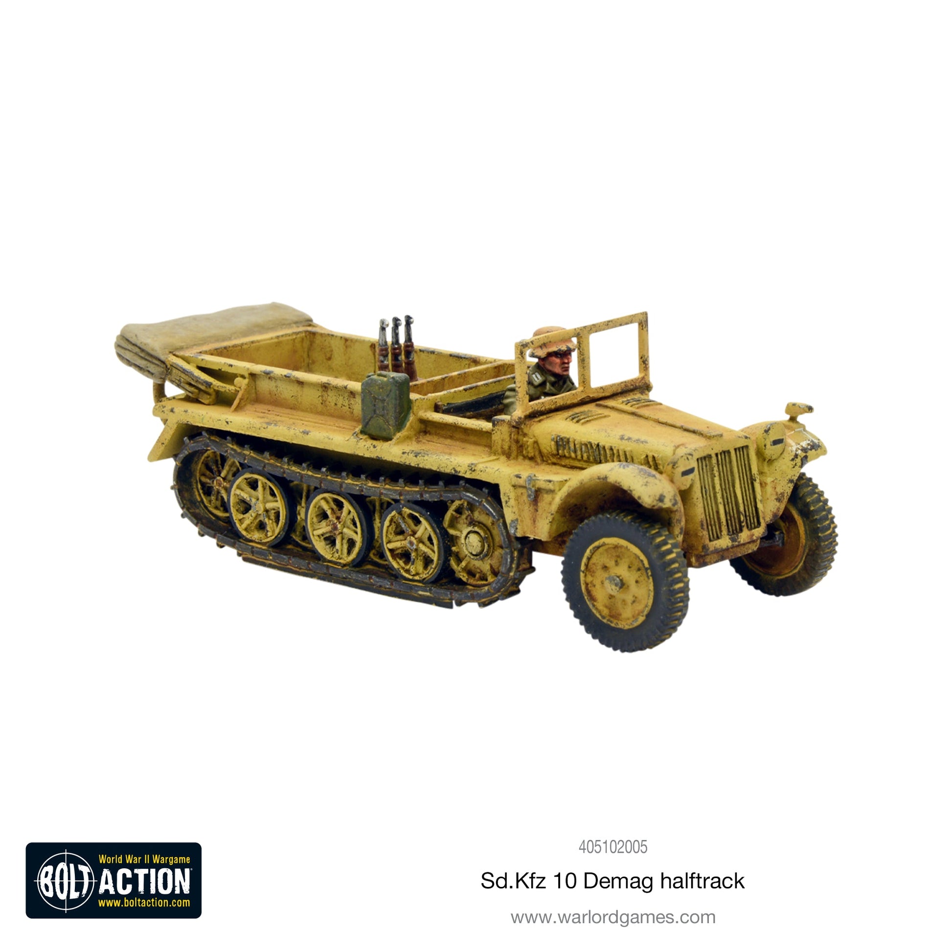 Bolt Action: German - Sd.KFZ 10 Demag Halftrack