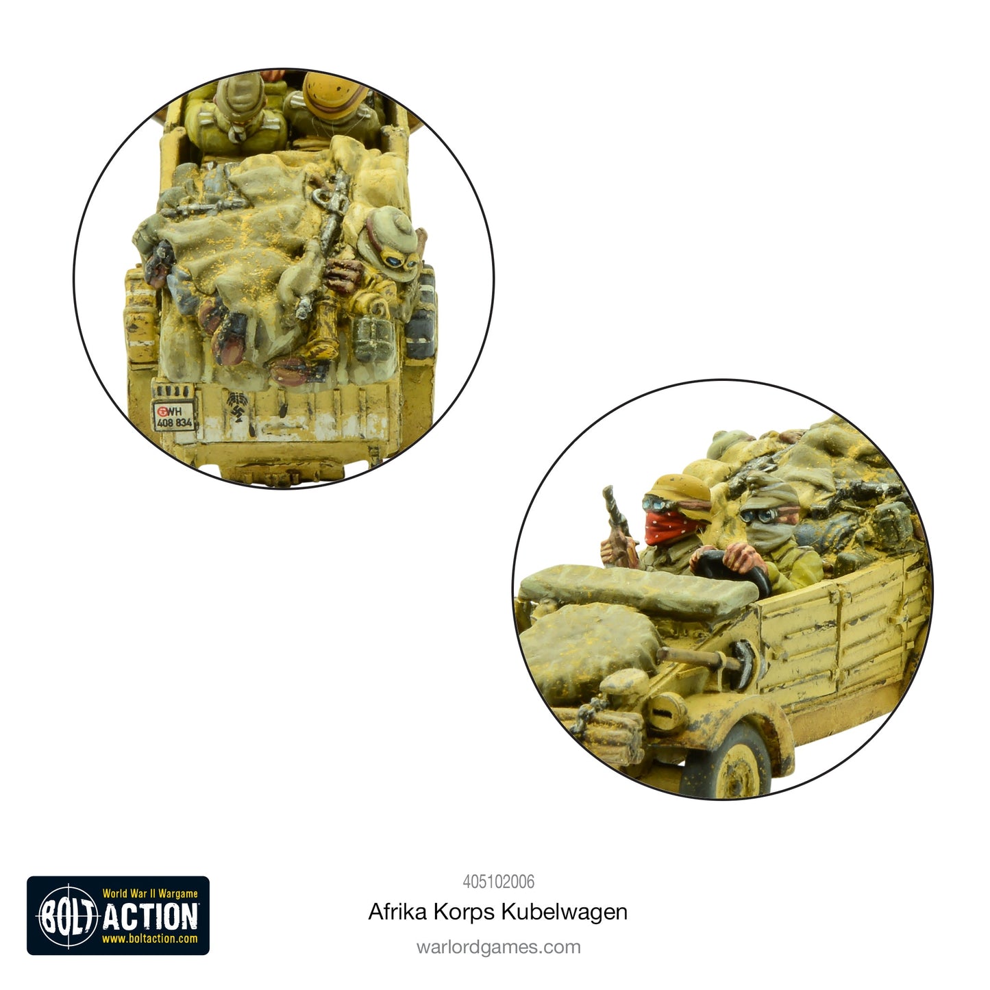 Bolt Action: German - Afrika Korps Kubelwagen