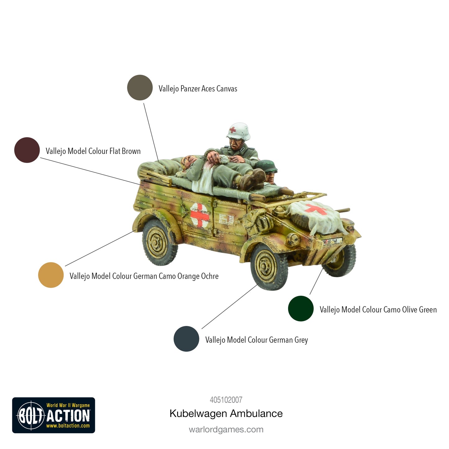 Bolt Action: German - Kubelwagen Ambulance