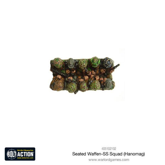 Bolt Action: German - Seated Waffen-SS Squad (Hanomag)