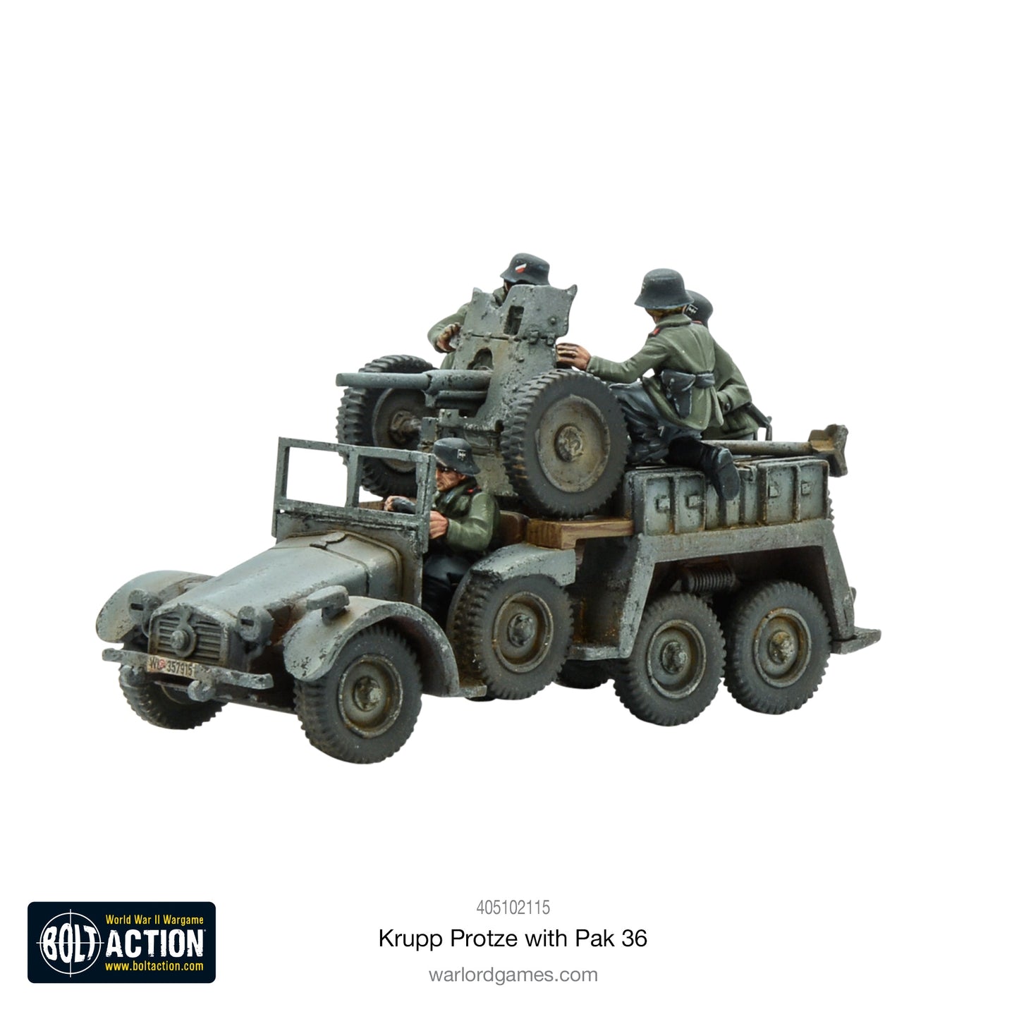 Bolt Action: German - Krupp Protze with Pak 36