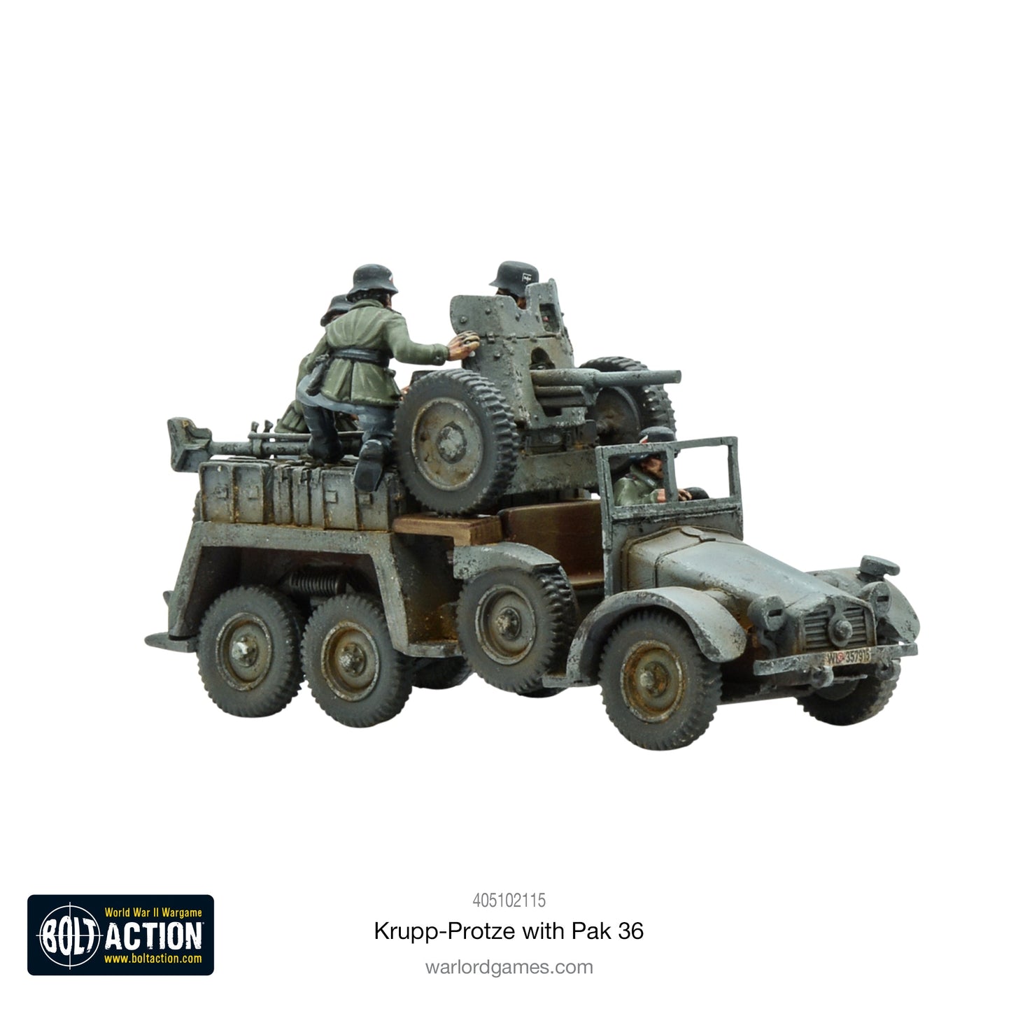 Bolt Action: German - Krupp Protze with Pak 36