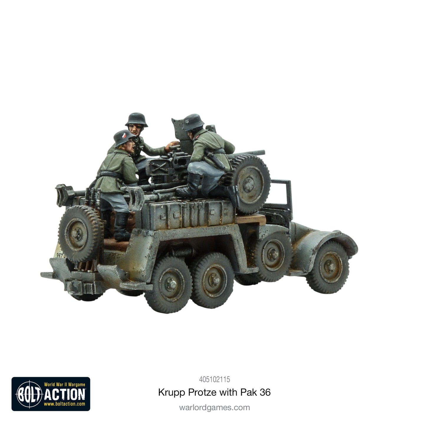 Bolt Action: German - Krupp Protze with Pak 36