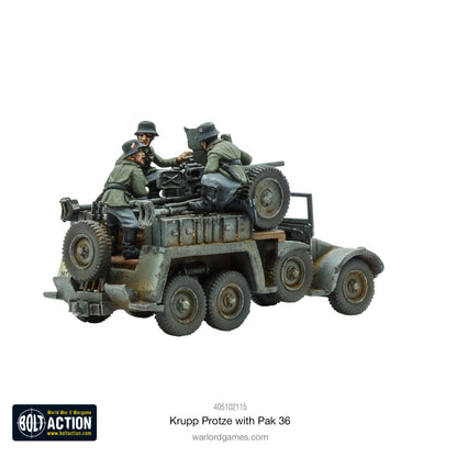 Bolt Action: German - Krupp Protze with Pak 36