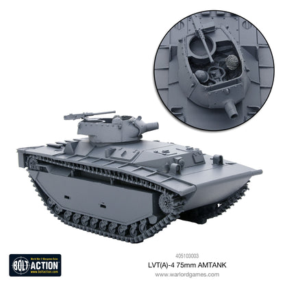 Bolt Action: USA - LVT(A)-4 75mm AMTANK
