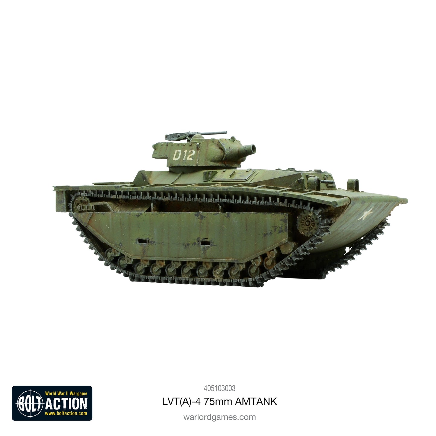 Bolt Action: USA - LVT(A)-4 75mm AMTANK