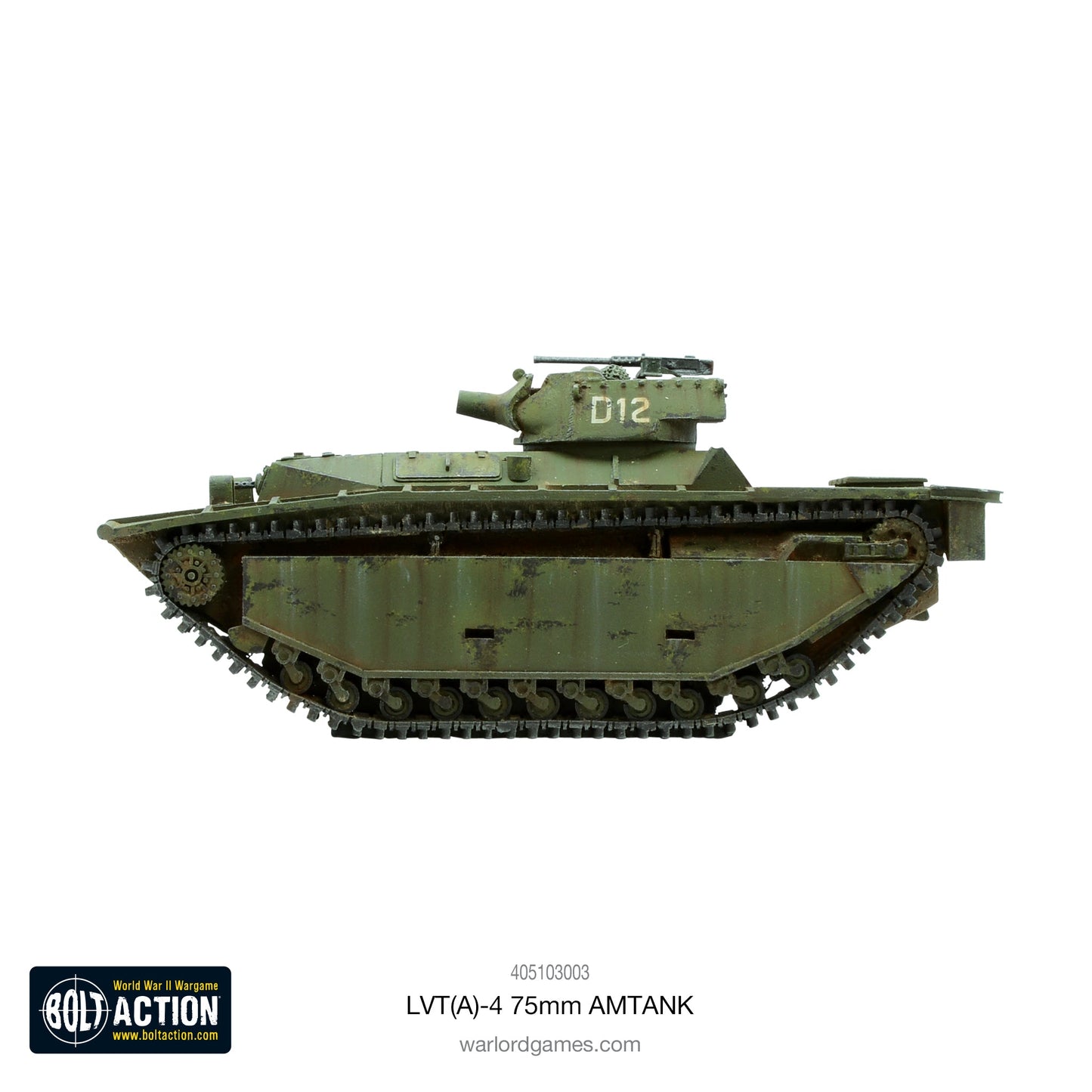 Bolt Action: USA - LVT(A)-4 75mm AMTANK