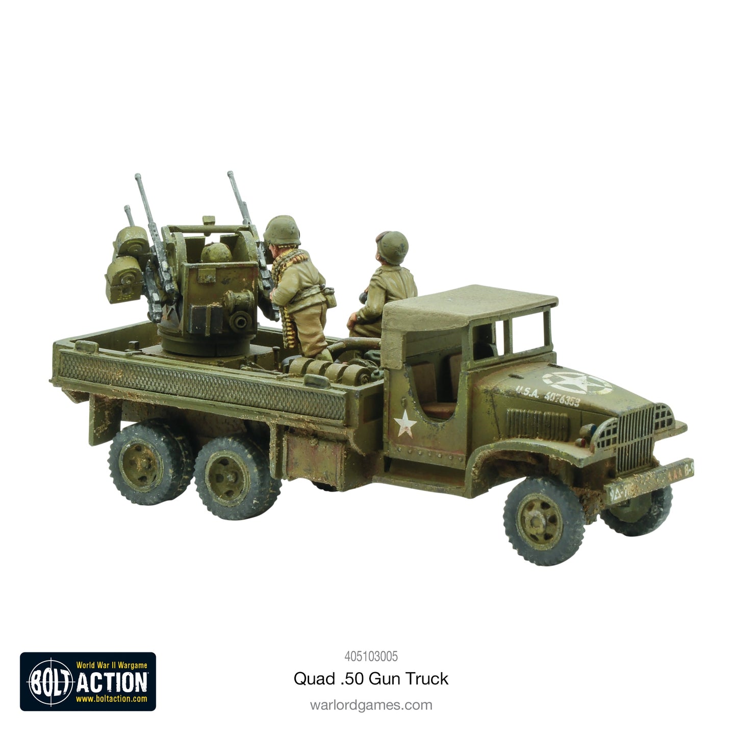 Bolt Action: USA - Quad 50 Gun Truck